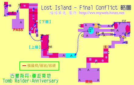 古墓奇兵:重返禁地 Tomb Raider:Anniversary～Lost Island - Final Conflict 略圖